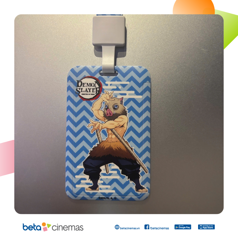  Dây đeo thẻ bảng tên sinh viên nhân vật Demon Slayer 