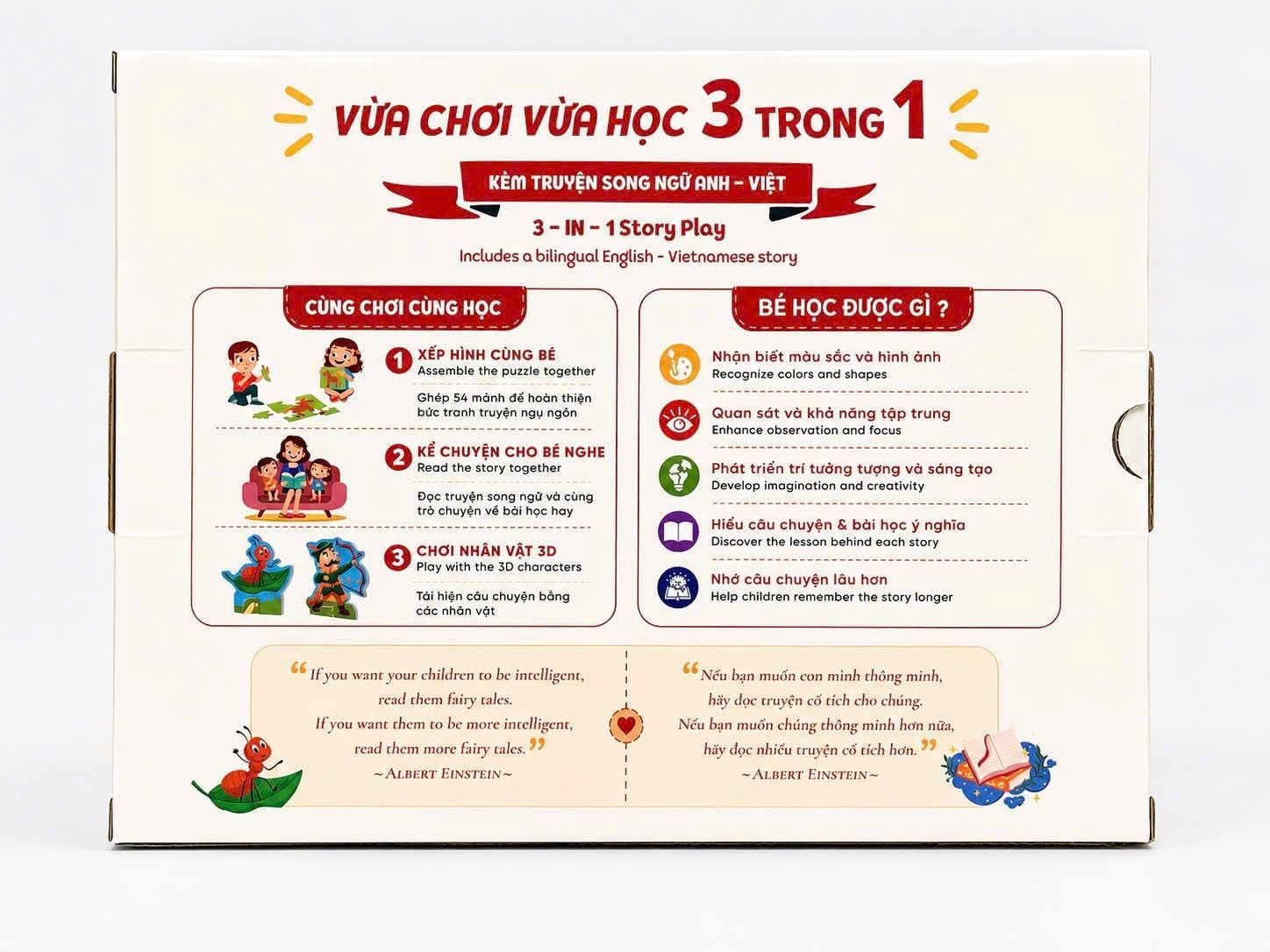  Xếp Hình Kể Chuyện: Kiến & Bồ Câu 