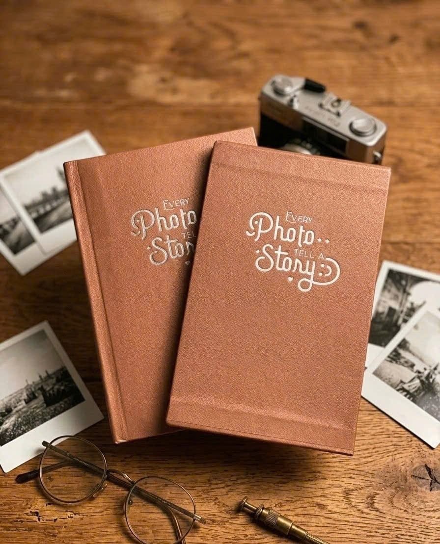  Album Polaroid 6x9 – 120 ảnh (3 ngăn/trang) kèm hộp bảo vệ, Bìa Cứng Cao Cấp 
