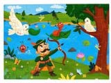  Xếp Hình Kể Chuyện: Kiến & Bồ Câu 