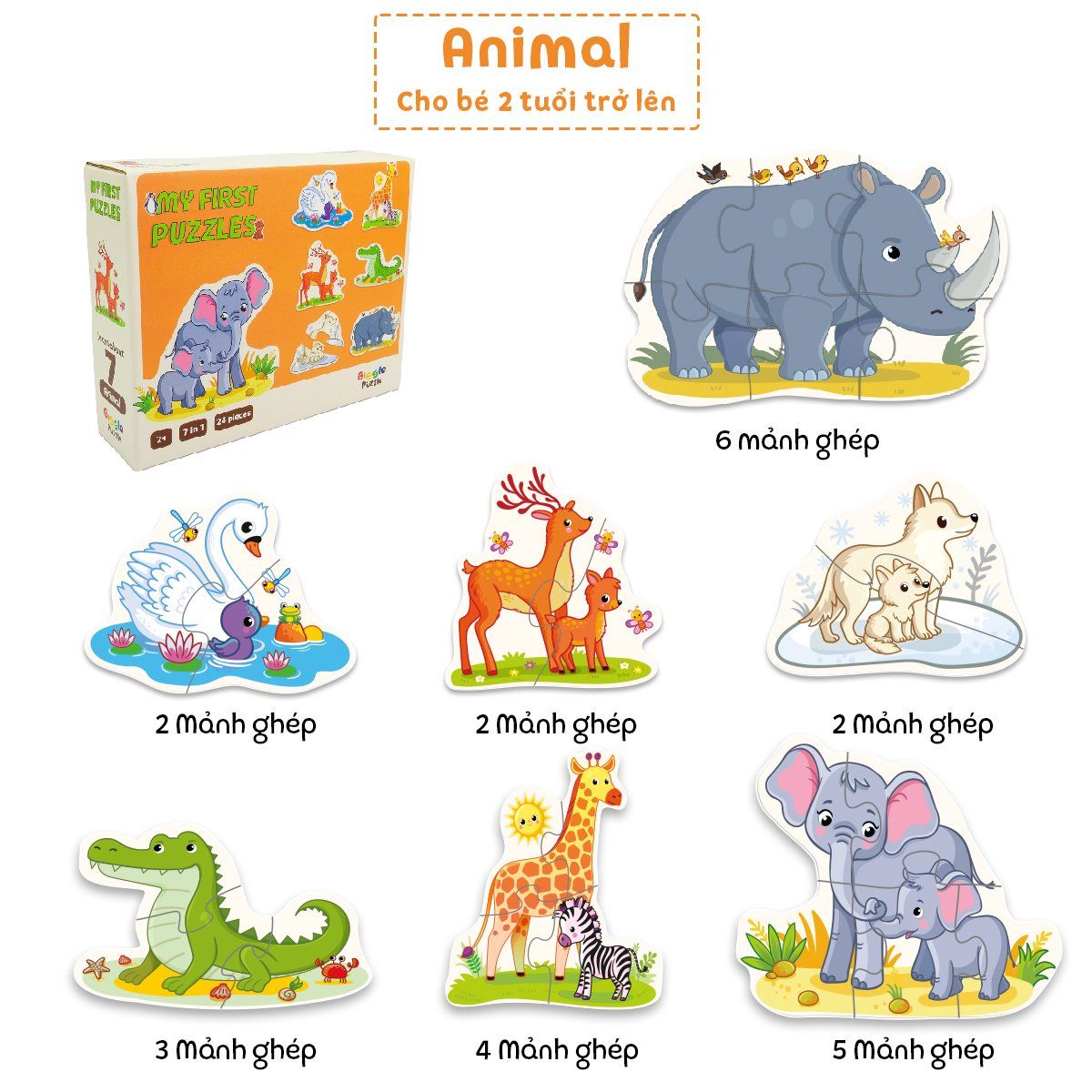  My First Puzzle -  Động Vật 