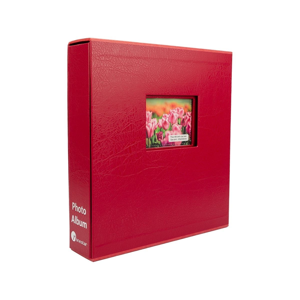  Album ảnh 13x18 – 200 ảnh | Bìa da Vinyl Châu Âu, có memo ghi chú, hộp bảo vệ, khắc chữ theo yêu cầu 