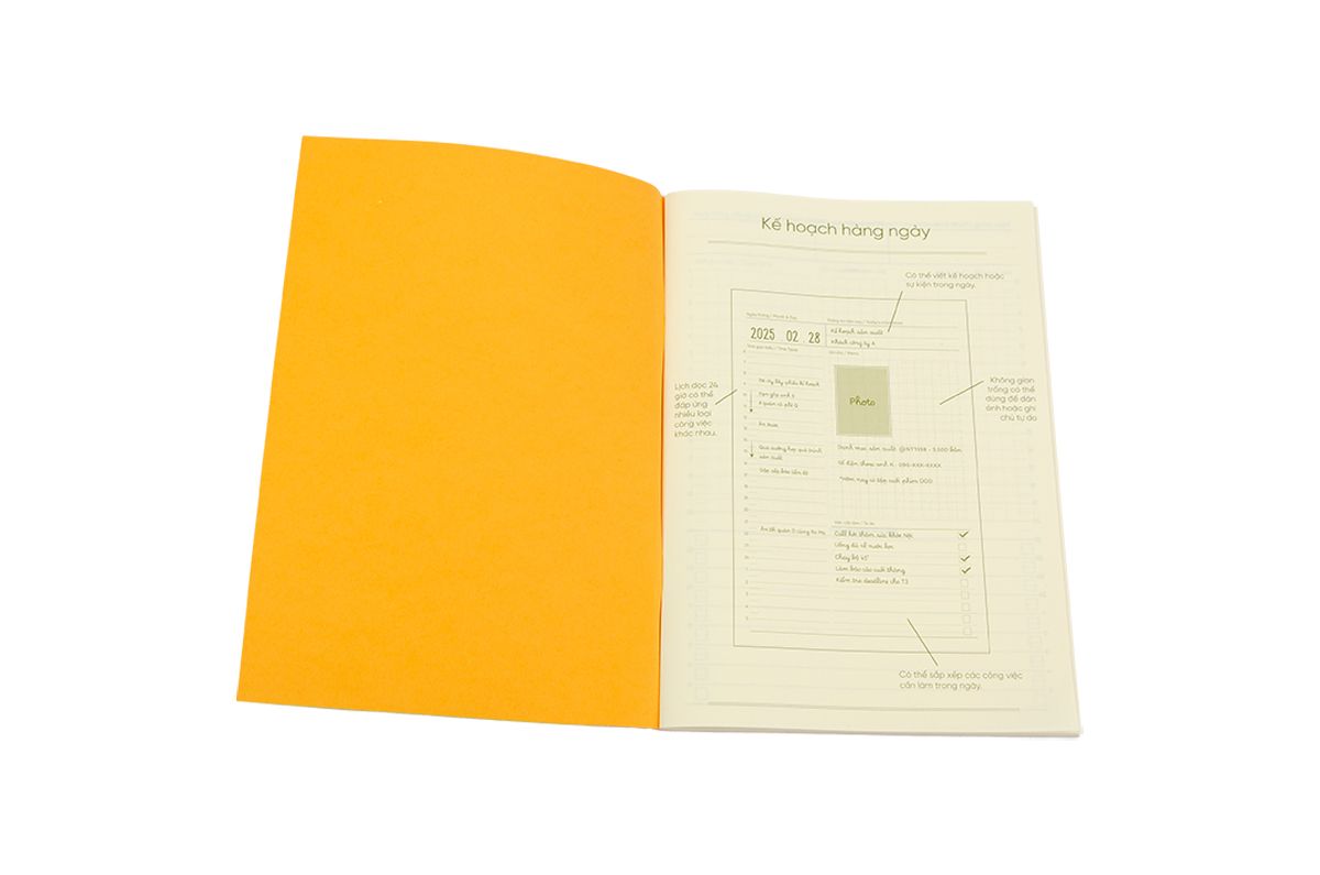  Combo Sổ Tay Lập Kế Hoạch 3 Trong 1 