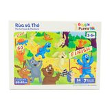  Puzzle Tales - Rùa và Thỏ - 54 Mảnh 
