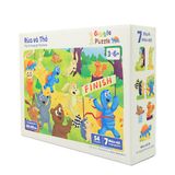  Puzzle Tales - Rùa và Thỏ - 54 Mảnh 