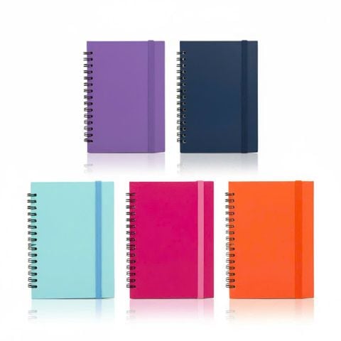  Sổ Lò Xo Bìa Cứng A6 - 120 Trang 