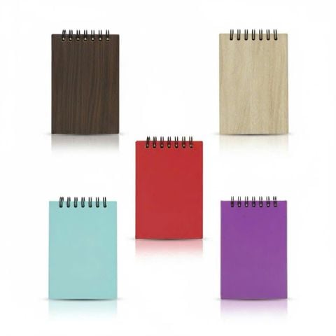  Sổ Lò Xo Bìa Vinyl A7 - 100 Trang 