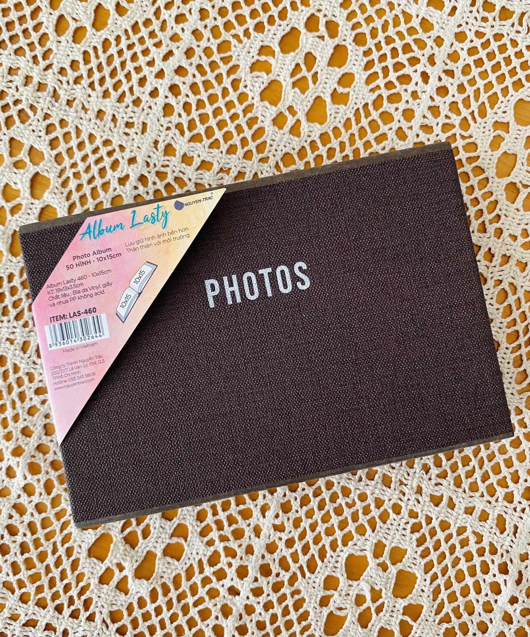  Album Đựng Ảnh 10x15 - 50 Ảnh Cao Cấp Bìa Da Vinyl – Loại 1 Trang 1 Ngăn – Nguyễn Trắc 