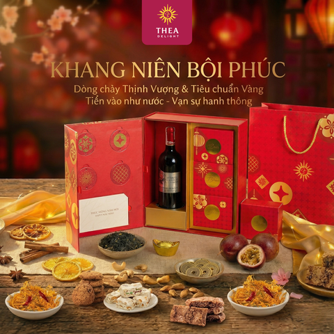 Hộp Quà Tết Doanh Nghiệp Set 11: Khang Niên Bội Phúc