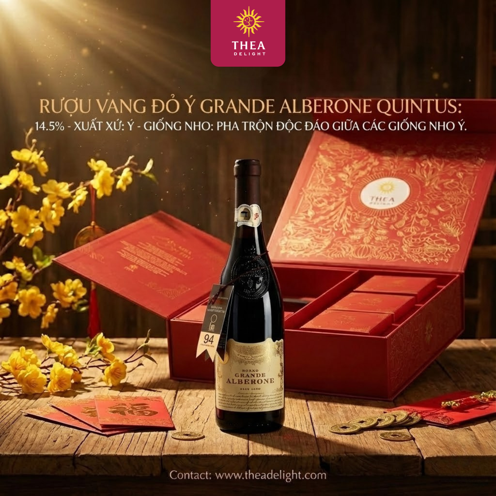 Hộp Quà Tết Doanh Nghiệp Set 4A: Bốn Mùa Bội Thu