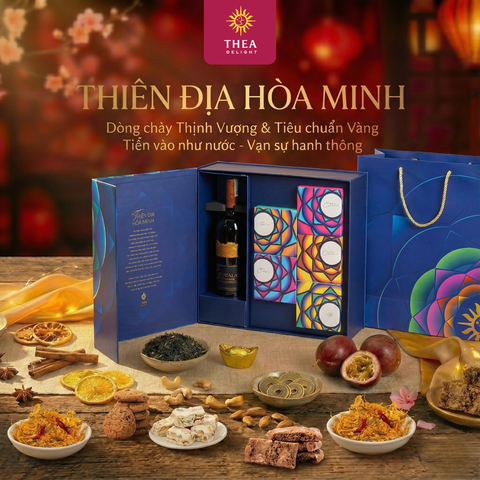 Hộp Quà Tết Doanh Nghiệp Set 8: Thiên Địa Hòa Minh