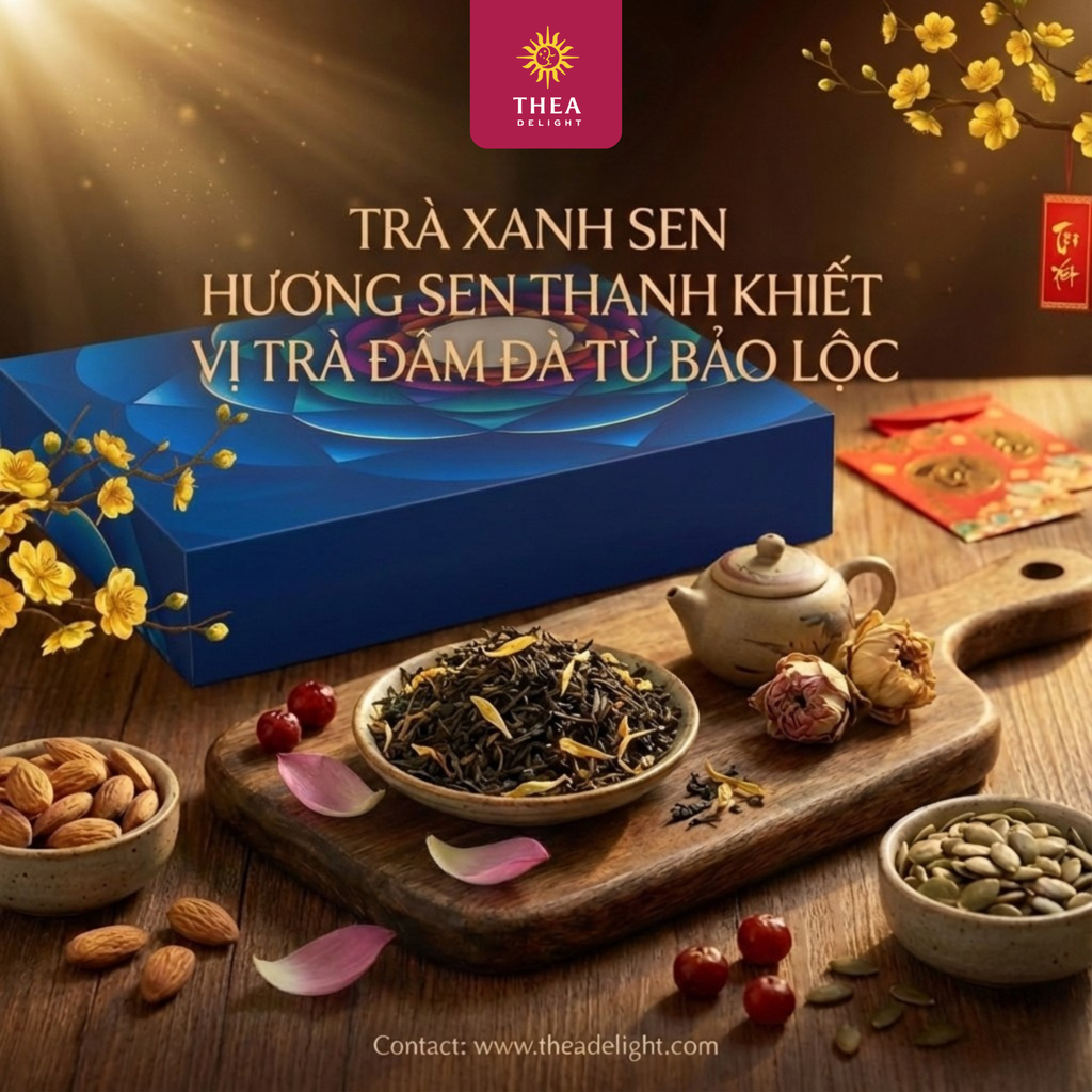 Hộp Quà Tết Doanh Nghiệp Set 8: Thiên Địa Hòa Minh