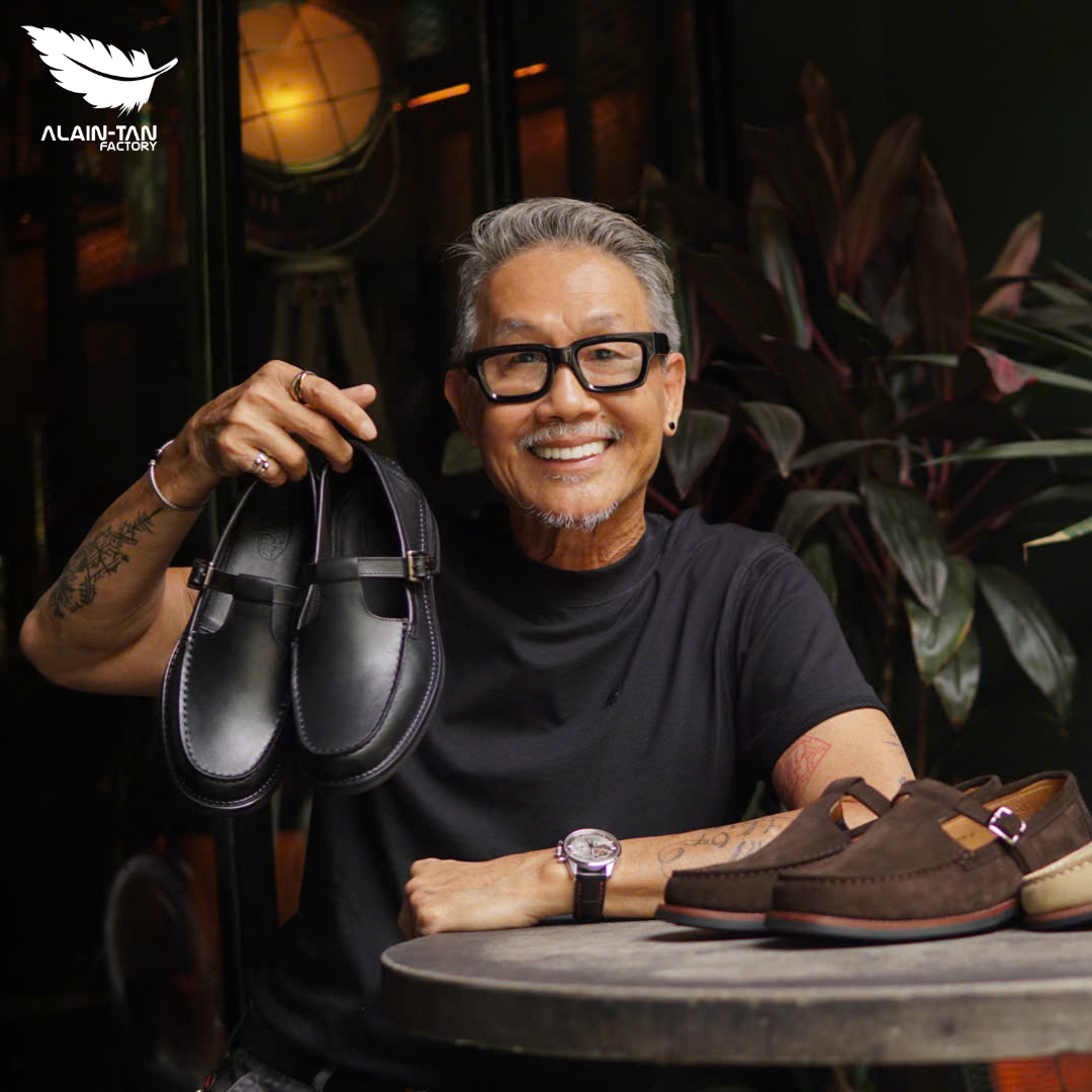 Giày T-bar Loafer Da Lộn Nam ALAIN TAN