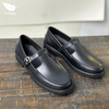 Giày T-bar Loafer Da Lộn Nam ALAIN TAN
