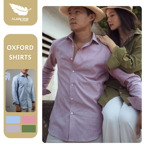  Oxford Shirts for Summer - Alain Tan 