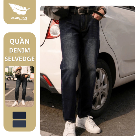  Quần Denim Selvedge Nhật - Lai Biên 