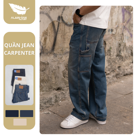 Quần Carpenter Alain Tan collab Comme Moi 