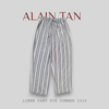 Linen Pants for Summer - Alain Tan