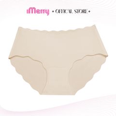 Combo 3 quần lót su nữ không viền gợn sóng iMERRY cạp cao mát lạnh mỏng nhẹ VQ043A