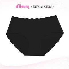 Combo 3 quần lót su nữ không viền gợn sóng iMERRY cạp cao mát lạnh mỏng nhẹ VQ043A