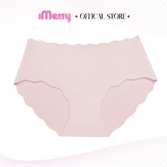 Combo 3 quần lót su nữ không viền gợn sóng iMERRY cạp cao mát lạnh mỏng nhẹ VQ043A