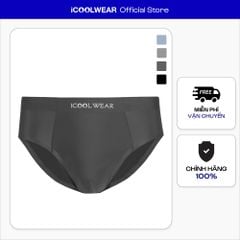 Combo 3 quần lót nam kiểu tam giác vải su iCOOLWEAR ice silk VN008