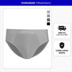 Combo 3 quần lót nam kiểu tam giác vải su iCOOLWEAR ice silk VN008