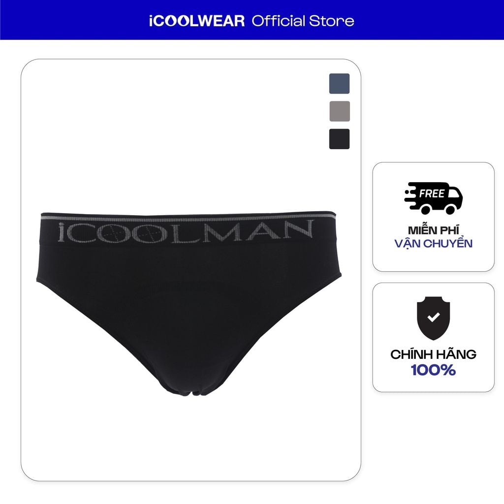 Combo 3 Quần lót nam cao cấp iCOOlWEAR, Quần boxer nam thun lạnh họa tiết ca rô, mềm mại, co giãn VN011