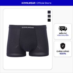 Combo 3 Quần lót nam cao cấp iCOOLWEAR, Quần boxer nam thun lạnh họa tiết ca rô, mềm mại, co giãn VN015