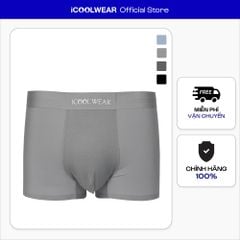 Combo 3 Quần lót boxer nam thun lạnh cao cấp quần sịp nam thun lạnh thoáng khí, kháng khuẩn tốt - ICOOLWEAR - VN004