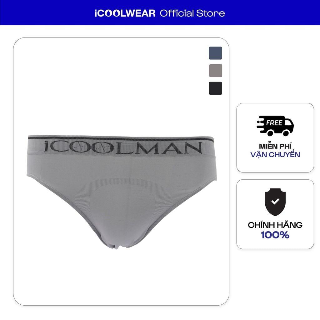 Combo 3 Quần lót nam cao cấp iCOOlWEAR, Quần boxer nam thun lạnh họa tiết ca rô, mềm mại, co giãn VN011