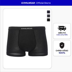 Combo 3 Quần lót nam cao cấp iCOOLWEAR, Quần boxer nam thun lạnh họa tiết ca rô, mềm mại, co giãn VN015