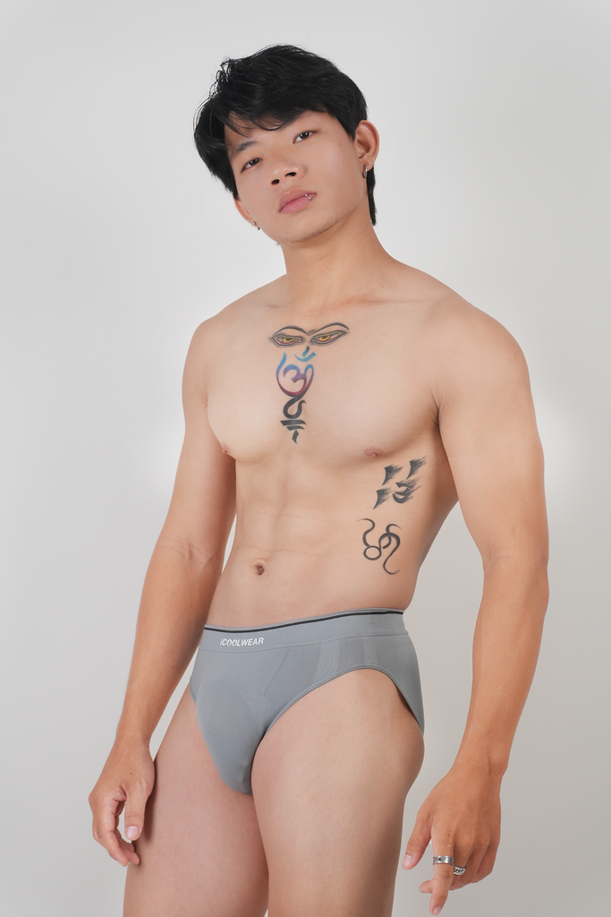 Combo 3 Quần lót nam tam giác iCOOLWEAR dệt kim, nhẹ nhàng, ôm sát, tinh tế và tôn dáng nam tính VN009