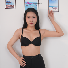 Áo lót su trơn iMERRY gọng dẻo mút vừa cúp cao tạo khe, nâng ngực quyến rũ VA005