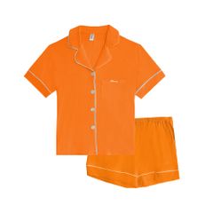Bộ Pijama Chérie Bamboo By iMerry chất sợi tre tay ngắn quần ngắn thoáng mát họa tiết trơn BD016