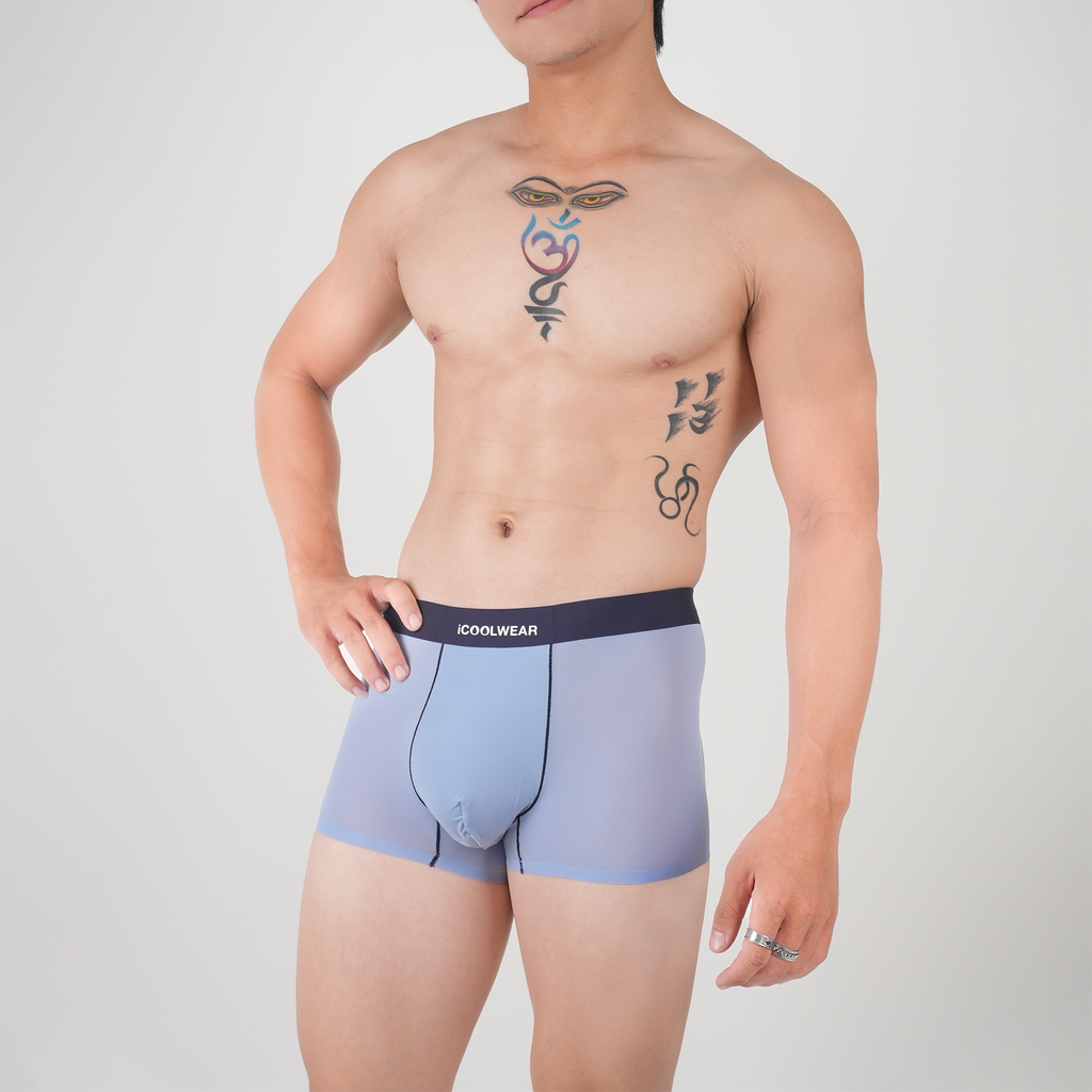 Combo 4 quần lót nam cao cấp profit iCOOLWEAR, Quần boxer nam thun lạnh, thoáng khí, kháng khuẩn, khử mùi vn017