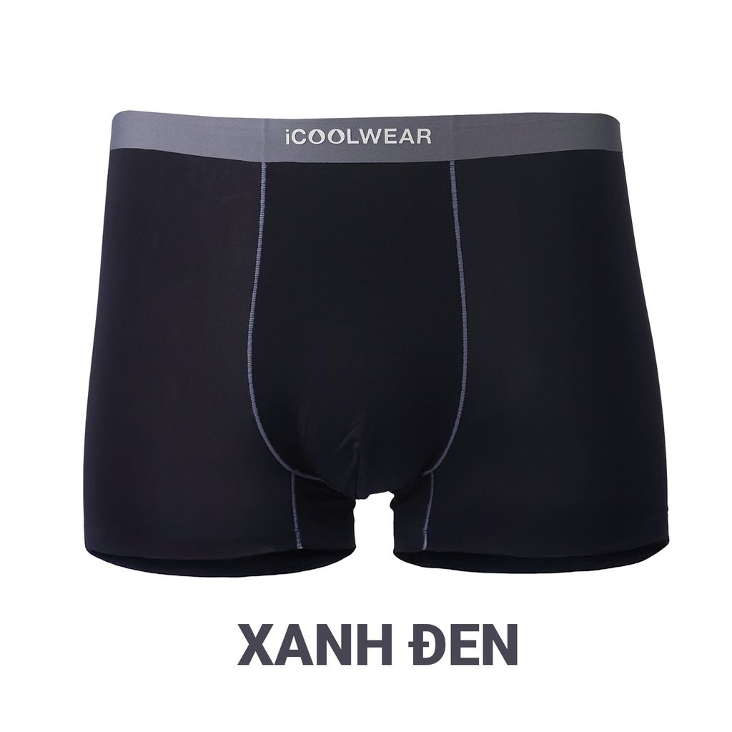 Combo 3 quần lót nam cao cấp profit iCOOLWEAR, Quần boxer nam thun lạnh, thoáng khí, kháng khuẩn, khử mùi vn017