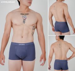 Combo 3 Quần lót nam cao cấp iCOOLWEAR, Quần boxer nam thun lạnh họa tiết ca rô, mềm mại, co giãn VN015