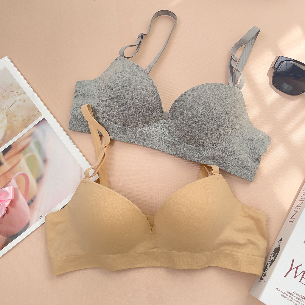 ÁO NGỰC NỮ COTTON CÓ GỌNG, MÚT 2.5CM iMerry ÔM DÁNG, NÂNG NHẸ, GOM GỌN, CHỐNG CHẢY XỆ – THOÁNG KHÍ, CHỐNG HẰN.