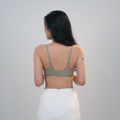 Áo lót su nữ iMerry không gọng, đệm dày, dây vai đôi, nâng vòng 1 tự nhiên, êm như không mặc VA018