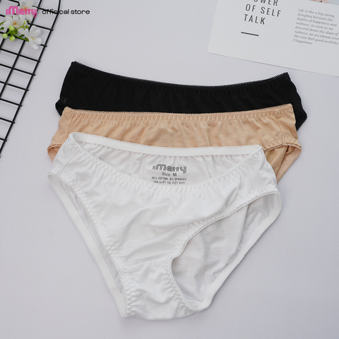 Combo 3 quần lót cotton nữ iMERRY kiểu dáng bikini thoáng khí, thoải mái VQ095