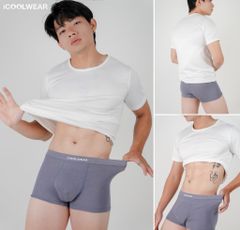 Combo 3 Quần lót nam cao cấp iCOOLWEAR, Quần boxer nam thun lạnh họa tiết ca rô, mềm mại, co giãn VN015