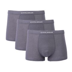 Combo 3 Quần lót nam cao cấp Profit iCOOLWEAR, Quần boxer nam thun lạnh họa tiết giả jean, thoáng khí ,kháng khuẩn, khử mùi VN016