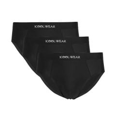 Combo 3 quần lót nam kiểu tam giác vải su iCOOLWEAR ice silk VN008