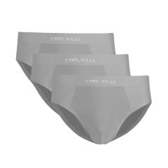 Combo 3 quần lót nam kiểu tam giác vải su iCOOLWEAR ice silk VN008