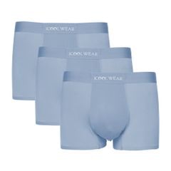 Combo 3 Quần lót boxer nam thun lạnh cao cấp quần sịp nam thun lạnh thoáng khí, kháng khuẩn tốt - ICOOLWEAR - VN004