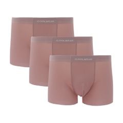 Combo 3 Quần lót nam cao cấp iCOOLWEAR, Quần boxer nam thun lạnh, thoáng khí, kháng khuẩn, khử mùi VN010