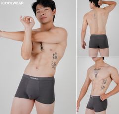 Combo 3 Quần lót nam cao cấp iCOOLWEAR, Quần boxer nam thun lạnh họa tiết ca rô, mềm mại, co giãn VN015