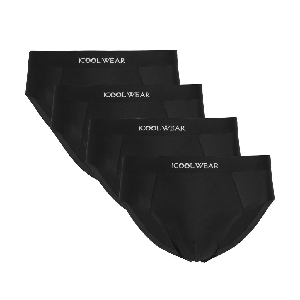 Combo 4 quần lót nam kiểu tam giác vải su iCOOLWEAR ice silk VN008