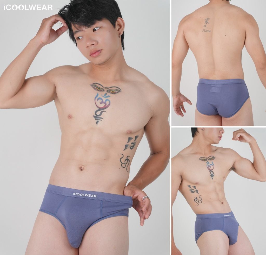 Combo 5 quần sịp tam giác nam iCOOLWEAR chất vải modal, thoáng khí, mềm mại VN012